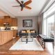 A house for sale in Toronto, staged with only vegan products.